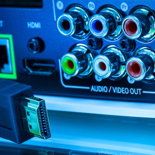 ADAPTÉROVÝ KÁBEL, HDMI KÁBEL NA 3x RCA CINCH AUDIO