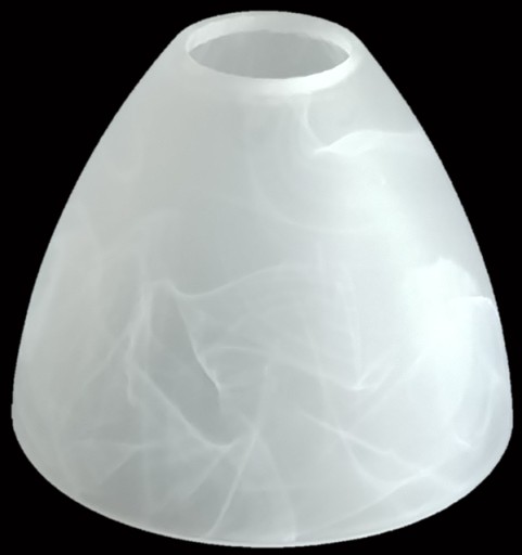 TIEŇ NA LAMPY, LUSTRE, SKLENENÝ HRNČEK, LAMPY E27
