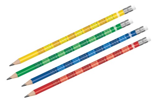 Ceruzka s násobilkou a gumou COLORINO