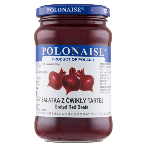 Polonéza Šalát z strúhanej červenej repy 340 g
