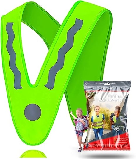 Reflexná bezpečnostná výstražná VESTA pre deti