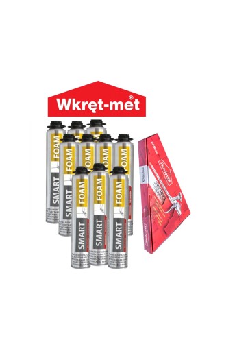 Nízkotlaková montážna pena PMP-SMART-750 Wkręt-met pištoľ 750 ml
