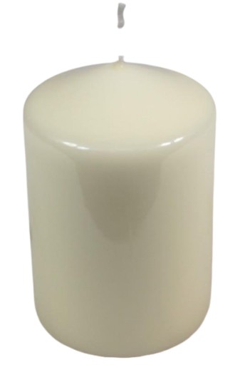 Sviečka valcová BISPOL Aura 50H 12CM SW70/120 ECRU