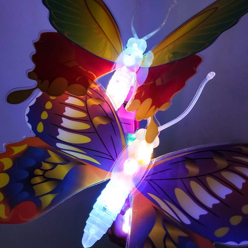 LED HRAČKA SVETIACA MOTÝĽ SVIETIACI MOTÝĽ PRE DIEVČATSKÉ HRAČKY