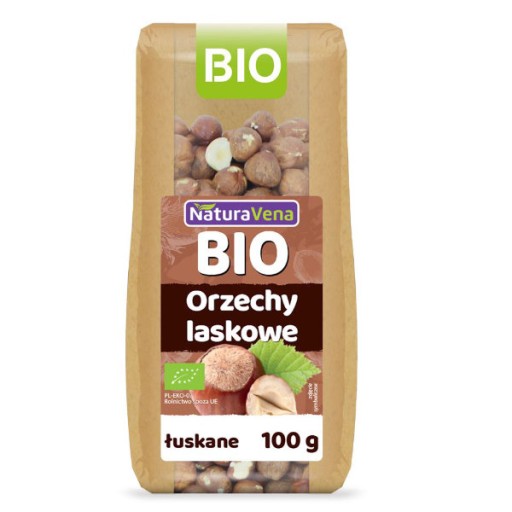 Bio lieskové orechy 100g