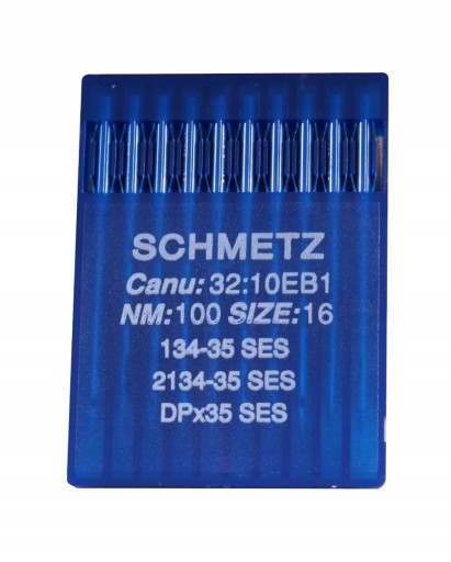 Schmetzove ihly 100' 134-35 s. pre stroj s vázaným stehom 10 ks