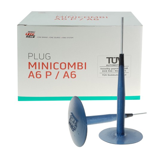 6MM PIN SO 40MM ZÁPLATOU NA OPRAVU PNEUMATÍK MINICOMBI A6 REMA TIP TOP