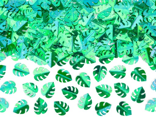 Konfety Aloha Leaves Havajské zelené 15g