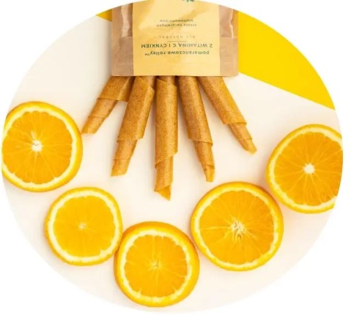 Pomarančové rolky s vitamínom C a zinkom 50 g