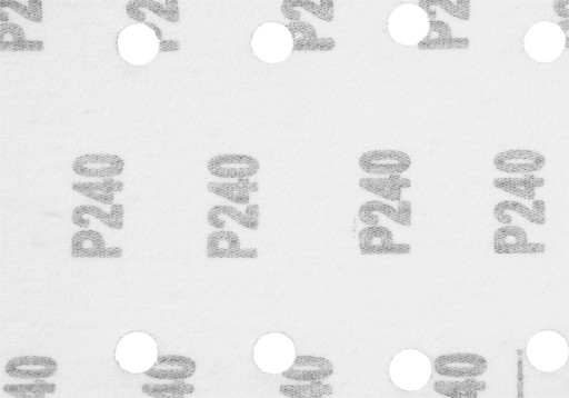 Brúsny papier na suchý zips 115x230mm K240 5ks dier