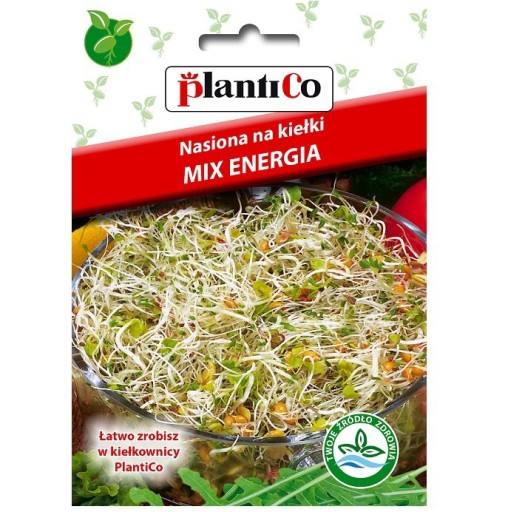 Zmiešajte Energia PlantiCo semienka na klíčky 20g