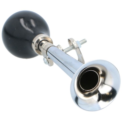 Bicykel TRUMPET klaksón na bicykel chróm, dĺžka 21 cm DUNLOP