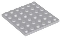 LEGO 3958 TANIER 6x6 svetlosivá NOVINKA (5g)