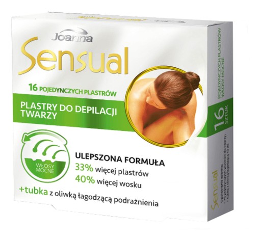 Joanna Facial depilačné pásiky 16 ks