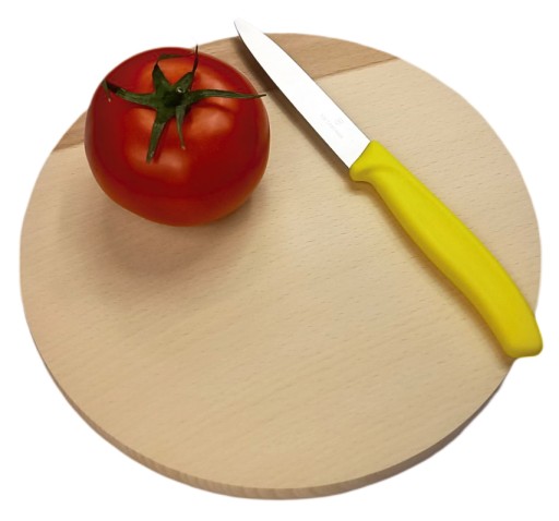 DREVENÁ DOSKA NA KRAJENIE OKRUHÁ 22 CM