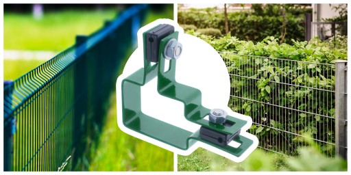 Svorka na stĺpik plotových panelov GREEN CORNER pre plotové panely