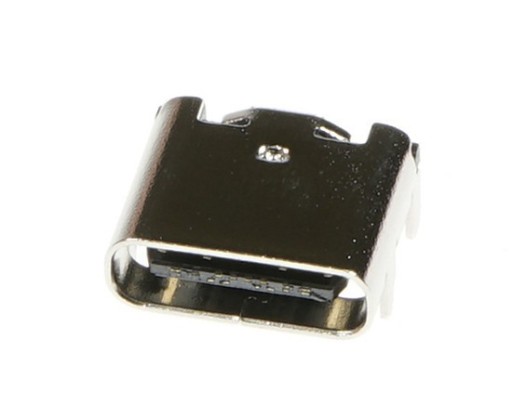 USB TYP C 3.1 ZÁSUVKA HORIZONTÁLNA TLAČOVÁ ZÁSUVKA