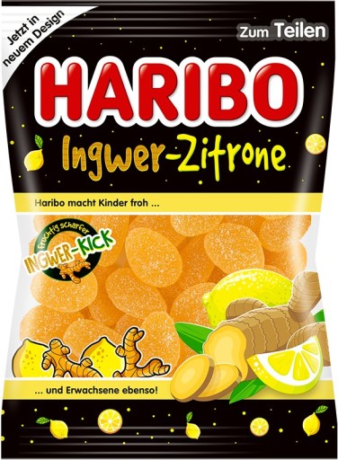 Haribo Ingwer Zitrone
