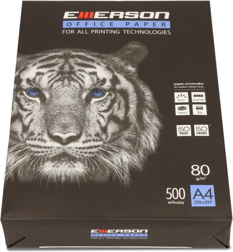 Papier do kopírok pre tlačiarne EMERSON A4 80g balík 500 K