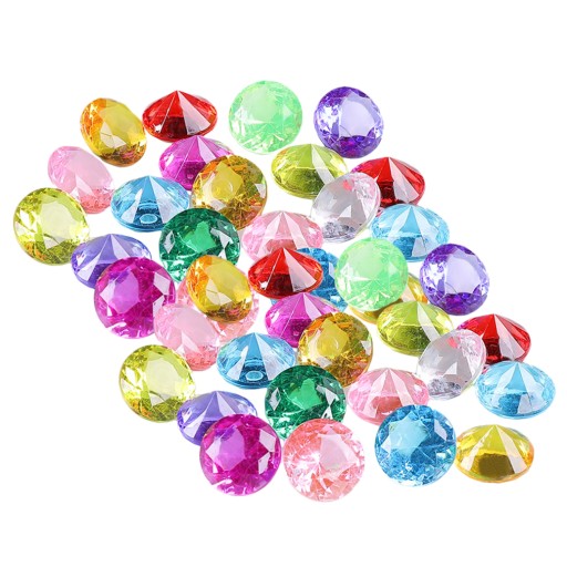 FAKE DIAMANT HRAČKY POTÁPAČSKÉ ŠPERKY HRAČKY 60 KS