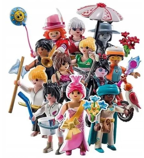 PLAYMOBIL 70940 DIEVČATÁ TAŠKA S PREKVAPENÍM SÉRIE 24 Dámske figúrky