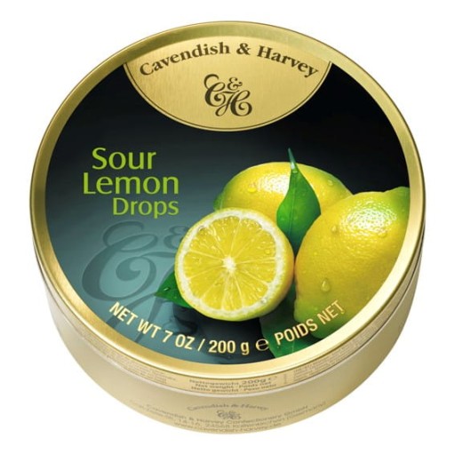 Cavendish Dropsy Sour Lemon Kyslý citrón 200g