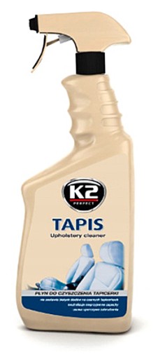 ODSTRAŇUJE NEČISTOTU K2 TAPIS ČISTIACA TEKUTINA NA ČALÚNENIE