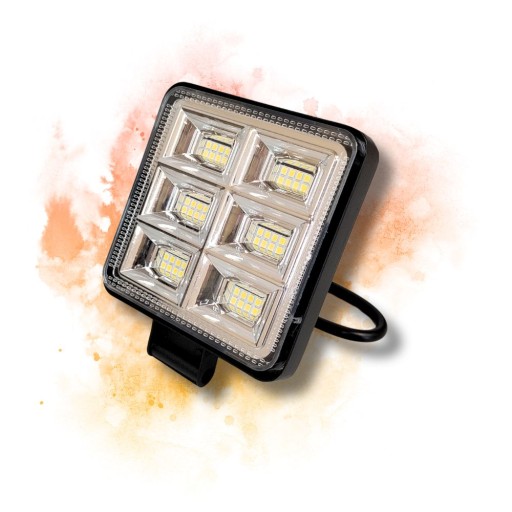 Auto pracovná lampa do garáže LED SMD 12V/14W 6000K studená farba