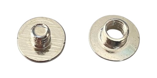 Skrutkové nity Skrutka 3,5mm Strieborná 5 ks