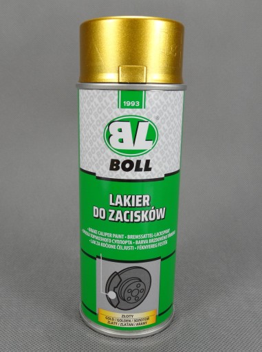 BOLL CALIPER FARBA - ZLATÁ - 400ml SPR
