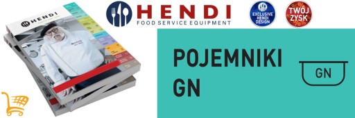 GN nádoba 1/9-65 polykarbonát Hendi 861837
