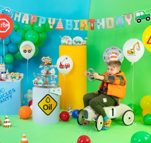 Ťažké vozidlá PAPIEROVÉ TAŠKY autá 6 ks