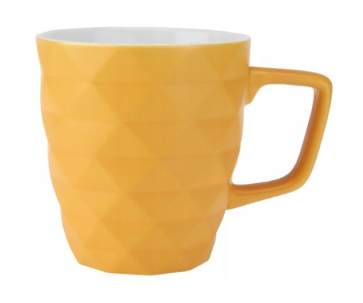 Porcelánový hrnček na kávu s uškom a uzáverom ORIGAMI 370 ml MIX