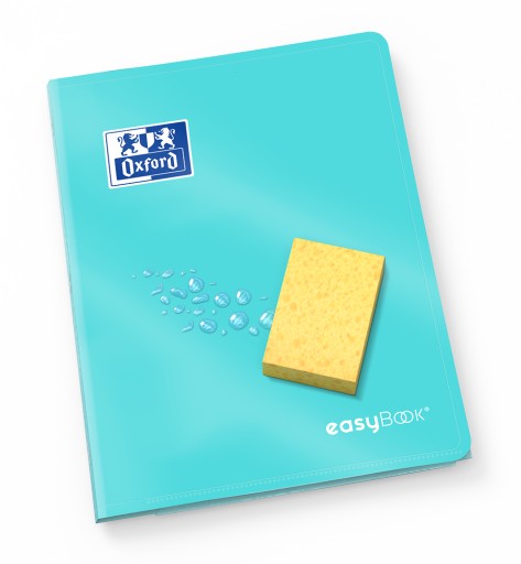 OXFORD EASYBOOK PASTELOVÝ ZÁPISNÍK A4 60 STRÁNKOVÁ mriežka S OKRAJMI 3 v 1