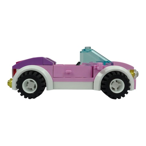 Klocky bloky, auto, kabriolet kabrio, 80 ks