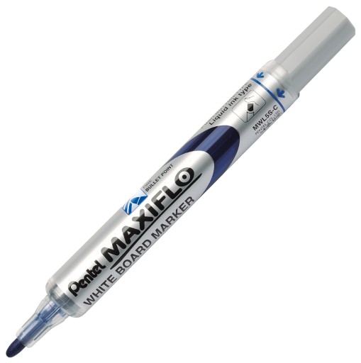 Pentel MWL5S modrý za sucha zmazateľný popisovač na biele tabule