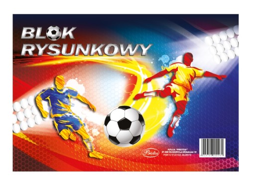 PROTOS podložka na kreslenie A4 biela, 20 listov