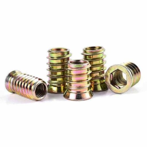 Objímka drevená dvojzávitová M5x10mm 10 ks
