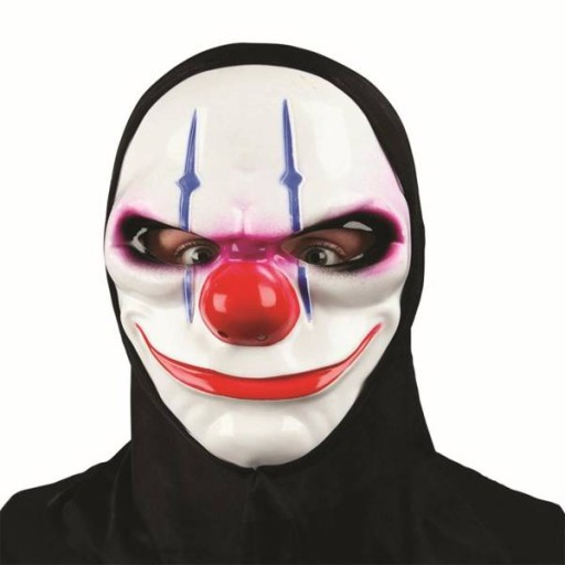 MASKA KLAUNA DUCHA HALLOWEEN BAD CLOWN