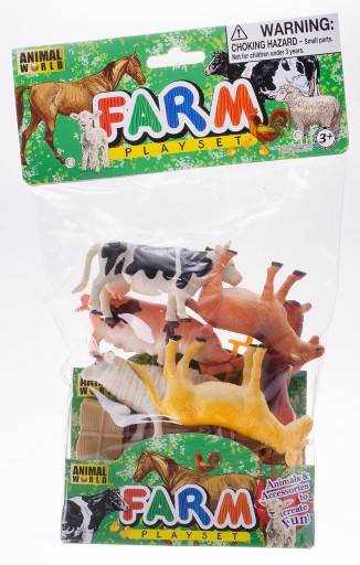 HOSPODÁRSKE ZVIERATÁ FARMA OVCE KRAVA KOŇ