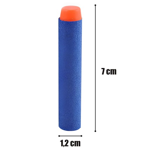 100 KS ŠÍPKOV PRE NÁPLŇ NERF N-STRIKE
