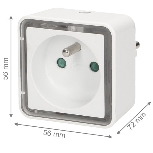 LED NOČNÁ LAMPA SO ZÁSUVKOVÝM SNÍMAČOM 230V