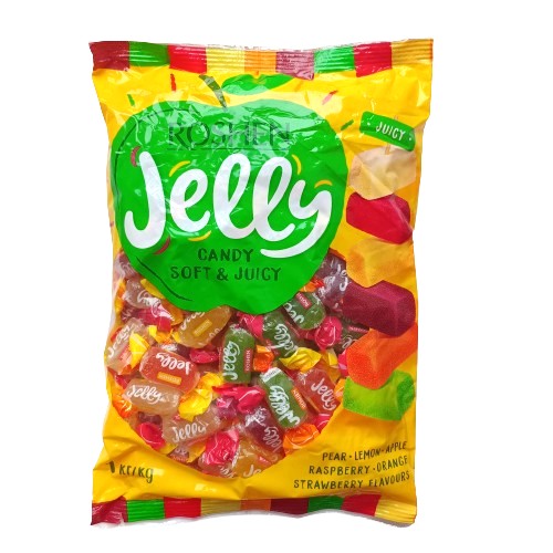 ROSHEN JELLY OVOCNÉ ŽELÉ V CUKRE 1kg DÁTUM: 2026/01/06