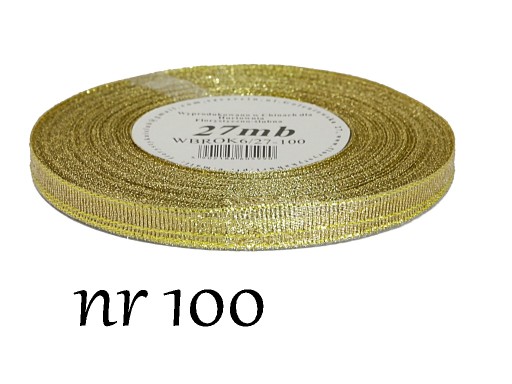 WB6 Stuha trblietavá stuha 6mm/27mb 9col