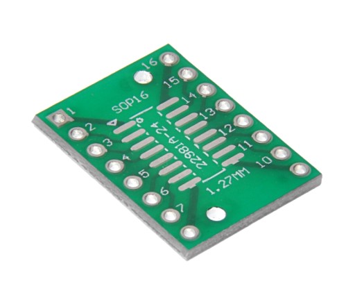 Adaptér PCB SOP16 na DIP16