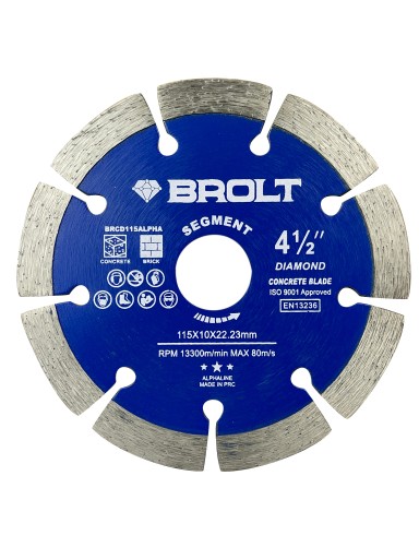 DIAMANTOVÝ DISK PRE REZANIE BETÓNU 115 - 22,23 MM HIT