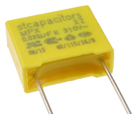 Kondenzátor MKP 33nF/310VAC X2 (2 ks) /4759-2