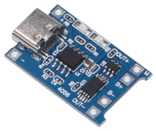 TP4056 18650 Li-ion nabíjačka USB typu C