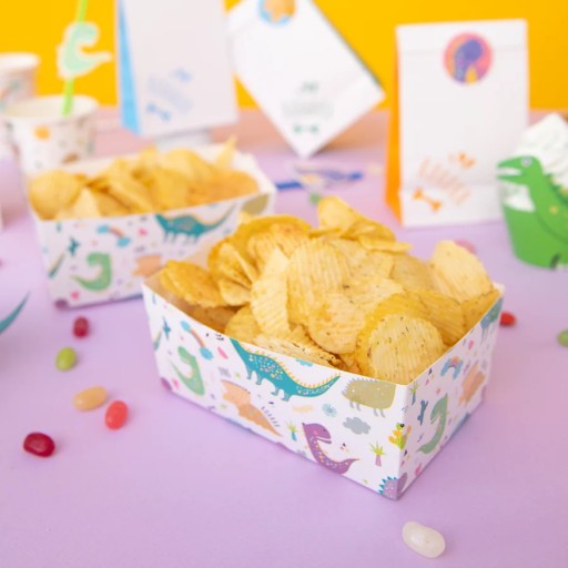 Dinosaurs crisp box 3 kusy Narodeniny