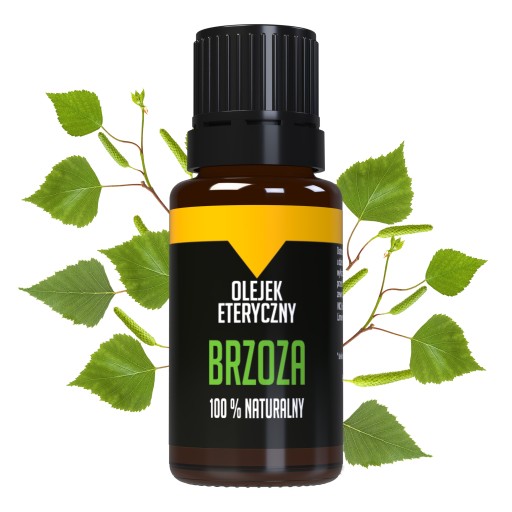 Brezový esenciálny olej Brezová prírodná vôňa svieža 10 ml